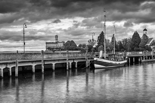 Hafen von Langenargen am Bodensee