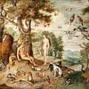 La tentation d'Adam, Jan Breughel, el Joven sur Des maîtres magistraux