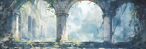 Mystical Ruin Art | Hidden Beauty