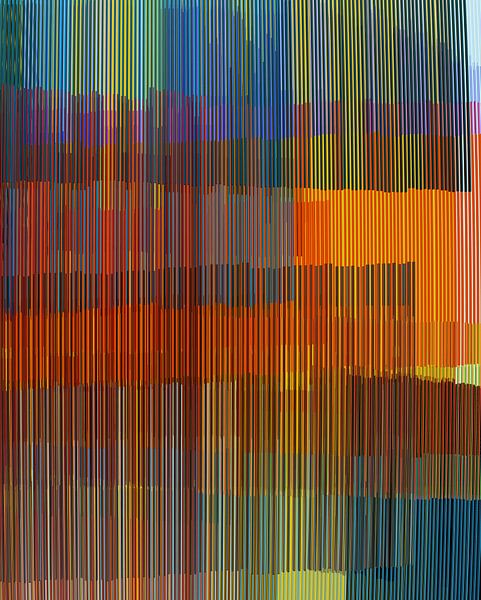 Abstrakte Komposition 915 von Angel Estevez