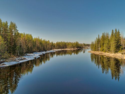 Spiegelbeeld in het water