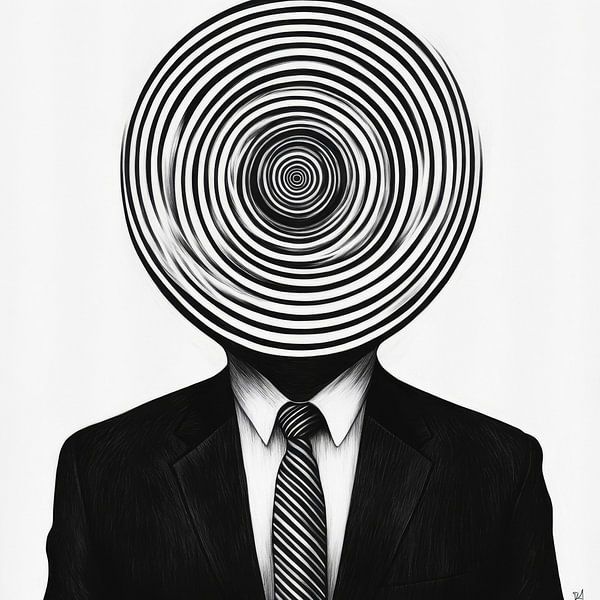 Revolving thoughts and identity by Poster Art Shop