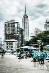 Empire State Building van Hannes Cmarits