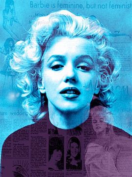 Marblue Marilyn Monroe | Marilyn Monroe Pop Art