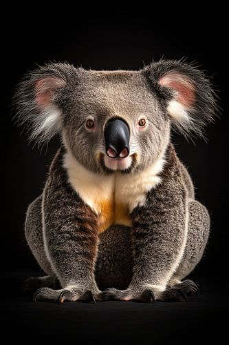 Adorable Portrait of a Koala