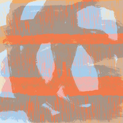 Dromenland. Heldere pastels. Nieuw begin kleurrijk landschap X