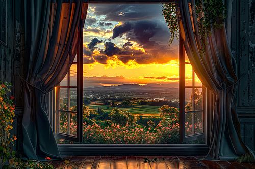 uitzicht uit het raam