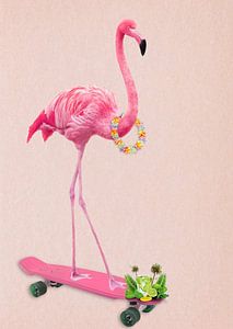Flamingo-Dienst von Gisela- Art for You