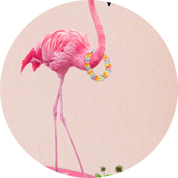 Flamingo service van Gisela- Art for You