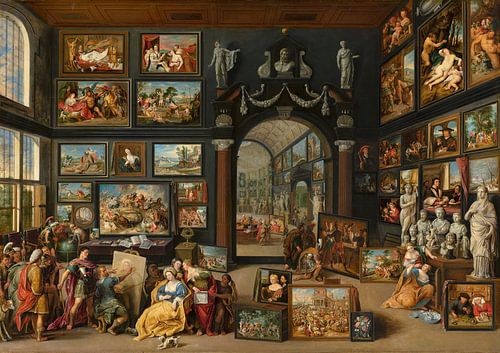 Willem van Haecht, Apelles schildert Campaspe