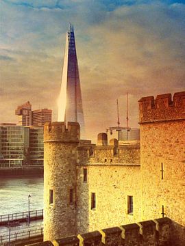 Londen, The Tower, The Shard by Mr and Mrs Quirynen