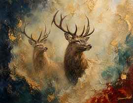 Aura of the Wild - Crowns of the Velvet Forest by Johannas Art Creations