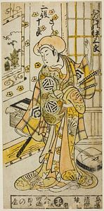 Torii Kiyomasu II - The Actor Ogino Isaburo I
