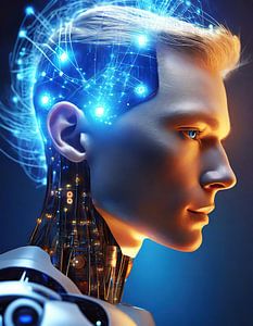 Cyborg Porträt