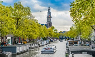The Westertoren in Amsterdam by Ivo de Rooij