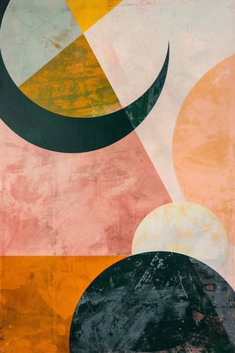 Abstract schilderij
