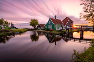 Sunrise delight in Zaanse Schans