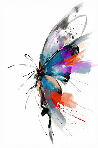 Butterfly in motion