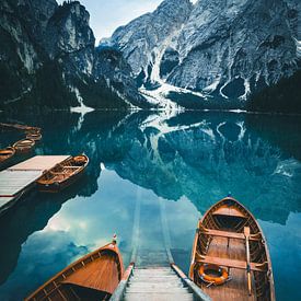 Lago Di Braies van Frederik Opdeweegh