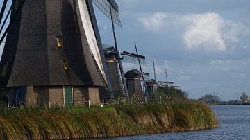 Windmills Kinderdijk by Gijs van Veldhuizen