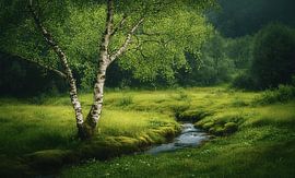 Die Schönheit der Birke im Schwarzwald