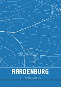 Plan d'ensemble | Carte | Aardenburg (Zeeland) sur Rezona