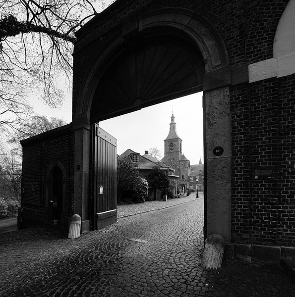 Rolduc Abbey in backlight by Luis Boullosa