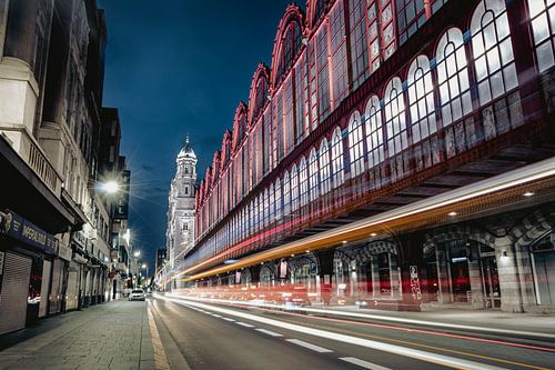 Gare centrale d'Anvers - Le chemin de la lumière et du temps