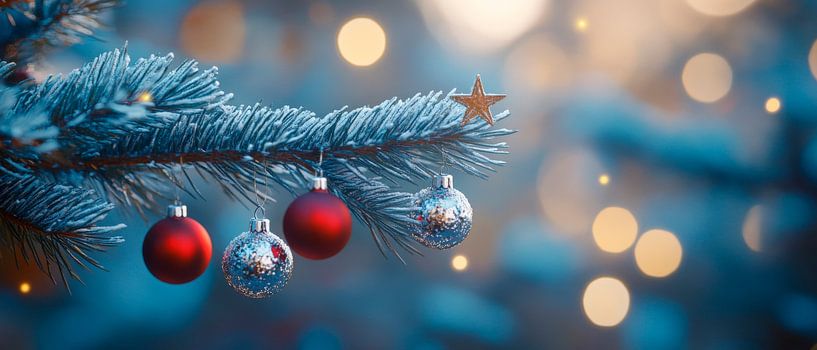 Kerst glamour van Poster Art Shop