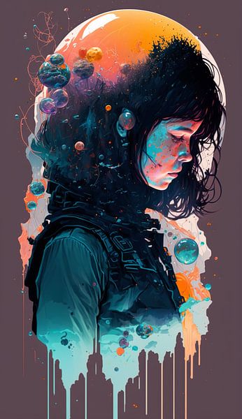 Celestial Serenity by Pandzr Street and Digital Art