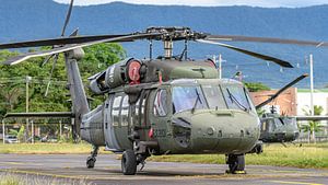 Kolumbianischer Sikorsky UH-60L Black Hawk.
