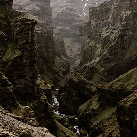 Mulagljufur Canyon by Inge de Lange