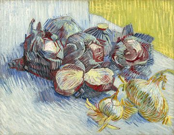 Vincent van Gogh. Rode kolen en uien