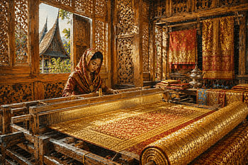 Pandai Sikek Songket Weaver – The Timeless Craft of West Sumatra - Indonesia