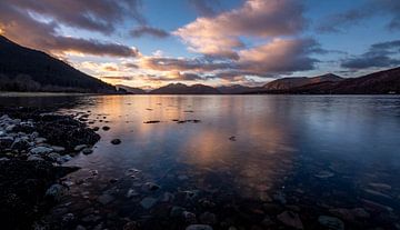 Sonnenuntergang in Schottland von Wim Westmaas