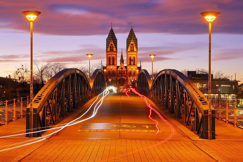 Wiwilibrücke Freiburg by Patrick Lohmüller