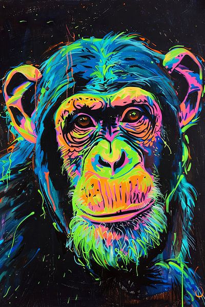 Monkey by Poster Art Shop