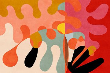 Silhouet, geïnspireerd door Matisse van Ana Rut Bre