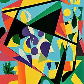 abstract garden by Karin vanBijlevelt