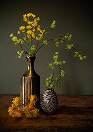 Still life with flowers by Reinder Tasma