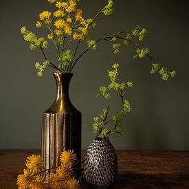 Stilleven met bloemen van Reinder Tasma