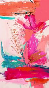 Bunte Blumenexplosion Nr. 4