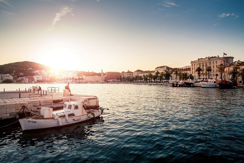 Sunset in Split von Jesse Kraal