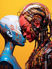 Androide futuristisch Intimität Technologie Künstliche Intelligenz