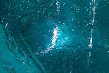 blauw ijs van Thomas Jäger