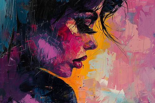 schilderachtig vrouwelijk portret