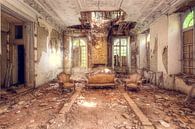 Sofa set in Abandoned Castle. by Roman Robroek thumbnail