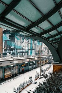 De Koopgoot in de sneeuw