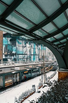 De Koopgoot in de sneeuw