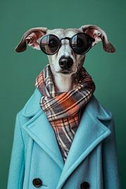 Lurcher von Poster Art Shop